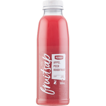 Jumbo Vers Sap Appel, Peer & Rood Fruit 500ML