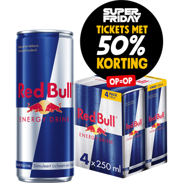 Red Bull Energy Drink - 4 x 250ml