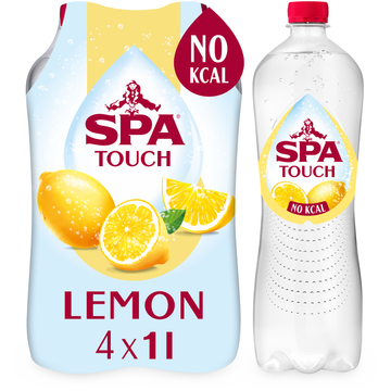 Spa TOUCH Bruisend Lemon 4 x 1 L