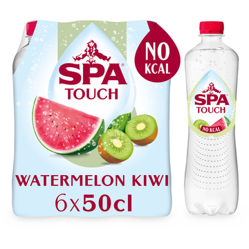 SPA TOUCH Bruisend Watermelon Kiwi 6 x 50cl