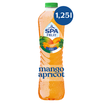 SPA FRUIT Niet-Bruisende Fruitige Frisdrank Mango Apricot 1,25 L