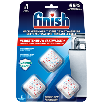 Finish machinereiniger - tijdens de vaatwasbeurt - 3 stuks