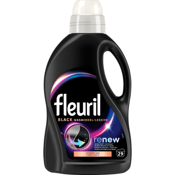1+1 gratis: Fleuril Black Wasmiddel 29WB