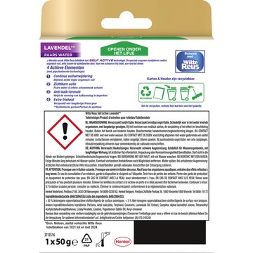 Witte Reus Self Active Lavendel 50g
