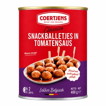 Coertjens Gehaktballen in Tomatensaus 425 g
