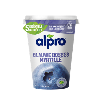 Alpro Plantaardige Variatie Op Yoghurt Bosbes 500g