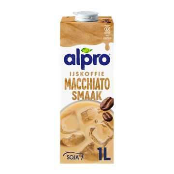 Alpro Sojadrink Macchiato Houdbaar 1L