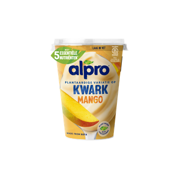 Alpro Plantaardige Variatie op Kwark Mango 400 g