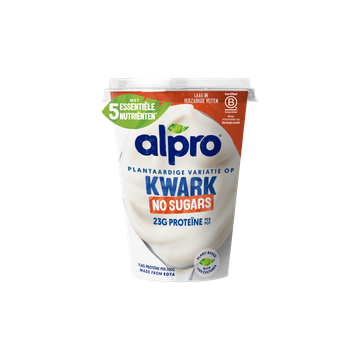 Alpro Plantaardige Variatie Op Kwark Zonder Suikers 400g