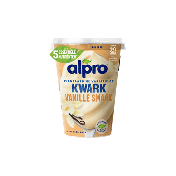 Alpro Plantaardige Variatie Op Kwark Vanille Smaak 400g