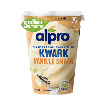 Alpro Plantaardige Variatie Op Kwark Vanille Smaak 400g