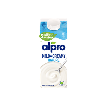Alpro Mild & Creamy Naturel Plantaardige Variatie Op Yoghurt 755g