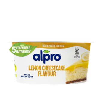 Alpro Plantaardige Variatie Op Yoghurt Lemon Cheesecake Smaak 135g