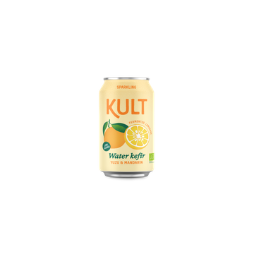 Kult Sparkling Water Kefir Yuzu & Mandarin 33 cl