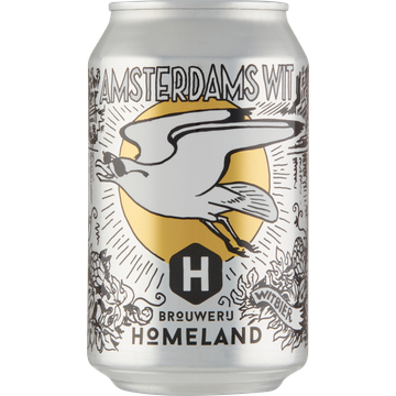 Homeland - Amsterdams Witbier - Blik - 330ML