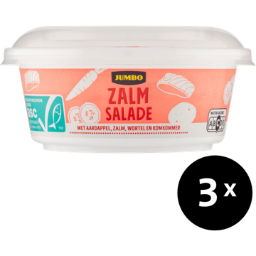 Jumbo Zalmsalade 3 x 140g