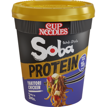 Nissin Soba Cup Protein Yakitori Chicken 90g