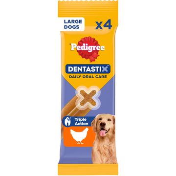Pedigree Dentastix Maxi Kauwstaaf - Gebitsverzorgende Hondensnack - 4 Stuks