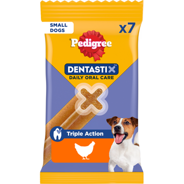Pedigree Dentastix Mini Kauwstaaf - Gebitsverzorgende Hondensnack - 7 Stuks
