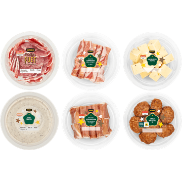 Tapas met vleeswaren