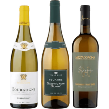 Bekroonde Witte Wijnen Pakket - 3 x 750ML