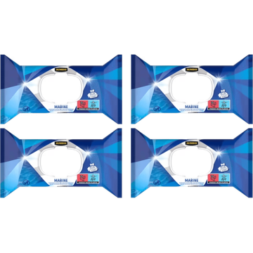 Jumbo Allesreinigerdoekjes Marine geur 4 x 80 Stuks
