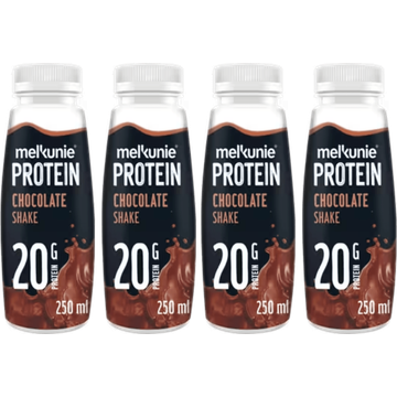 Melkunie Protein Chocolate Flavoured Shake 4 x 250ml