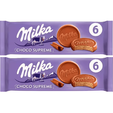 Milka Choco Wafer Koekjes met Melkchocolade 2 x 180G