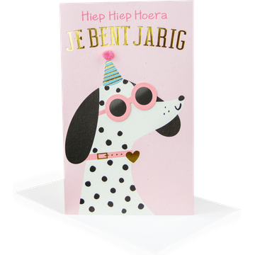 Paperclip Cards Wenskaarten Verjaardag Hond 3 Stuks