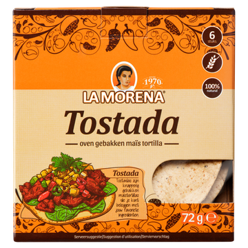 La Morena Tostada 72g