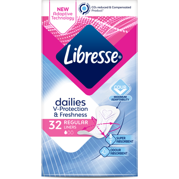 Libresse Inleg Regular 32 Stuks