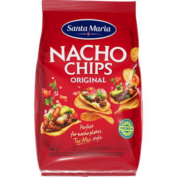 Santa Maria Nacho Tortilla Chips 185 g