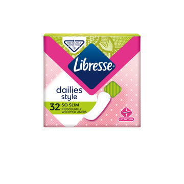 Libresse So Slim Inlegkruisjes 32 Stuks
