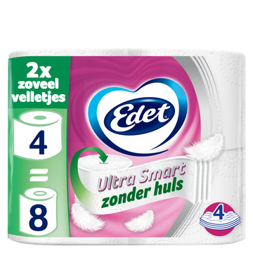 Edet Ultra Smart Toiletpapier 4 Rollen