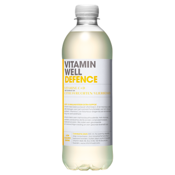 Vitamin Well Defence Vitamine C+D met de Smaak van Citrusvruchten/Vlierbessen 500 ml