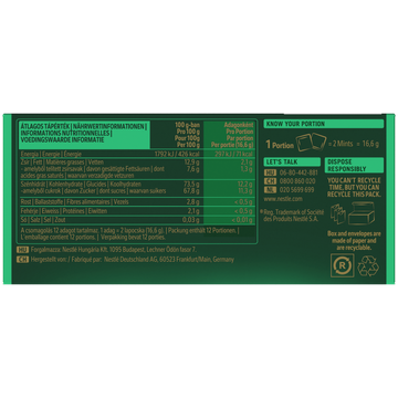 NESTLE AFTER EIGHT Chocolade Classic 200 Gram Doos