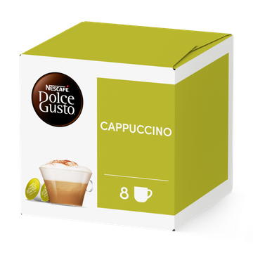 NESCAFÉ Dolce Gusto, Kofiecapsules Cappuccino, 16 cups, 186,4 gr