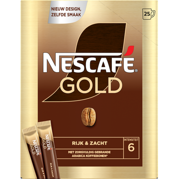 Nescafé Gold Instantkoffie 25 x 1,8 g