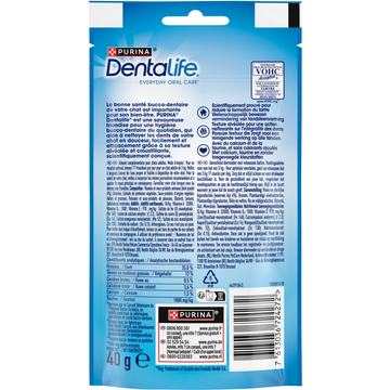 DentaLifeÂ® Daily Oral Care Kattensnack Met Heerlijke Kipsmaak 40g