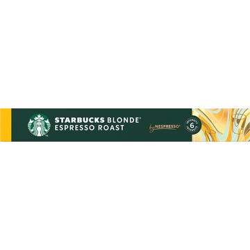 Starbucks® by Nespresso® Blonde Espresso Roast 10 Koffiecups