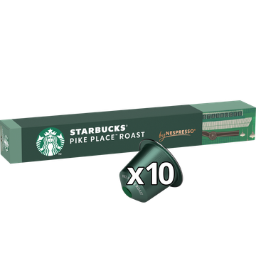 Starbucks® by Nespresso® Pike place Lungo 10 Koffiecups