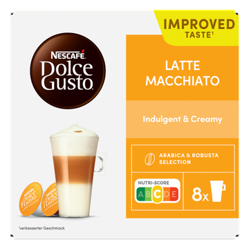 NESCAFÉ Dolce Gusto, Latte Macchiato, 16 capsules, 183,2 gr
