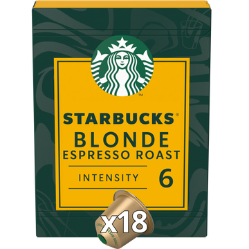 Starbucks® by Nespresso ® Blonde Espresso Roast 18 Koffiecups