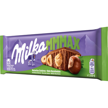 Milka Mmmax Chocoladereep Hazelnoot 250g