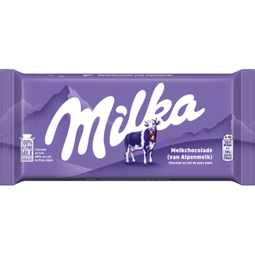 MILKA MELK CHOCOLADE TABLET 90 GR