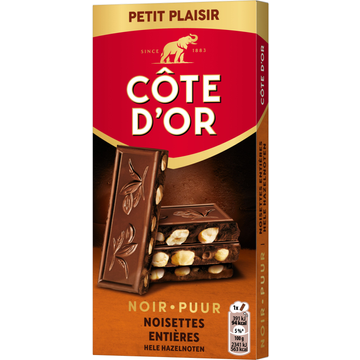 Côte d'Or Pure Chocolade Met Hele Hazelnoten 100g