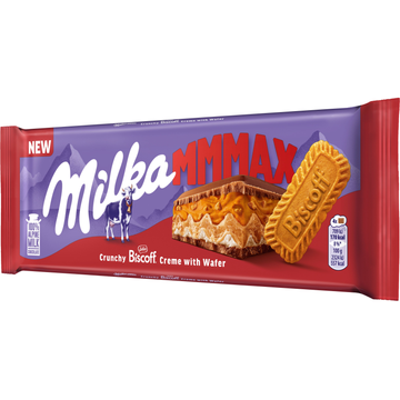 Milka MMMAX Biscoff Chocoladereep 275 g