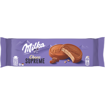Milka Choco Wafer Koekjes met Melkchocolade 6 Stuks 180g