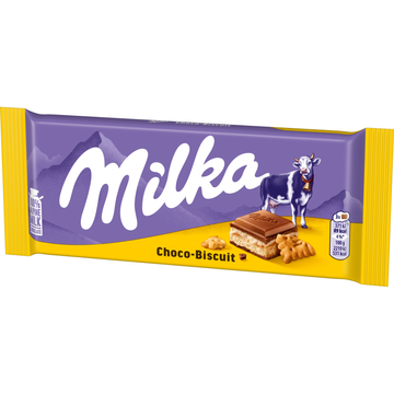 Milka Chocoladereep Choco-Biscuit 100 g