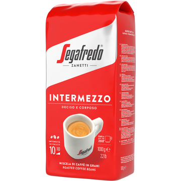Segafredo Zanetti Intermezzo Roasted Coffee Beans 1000 g